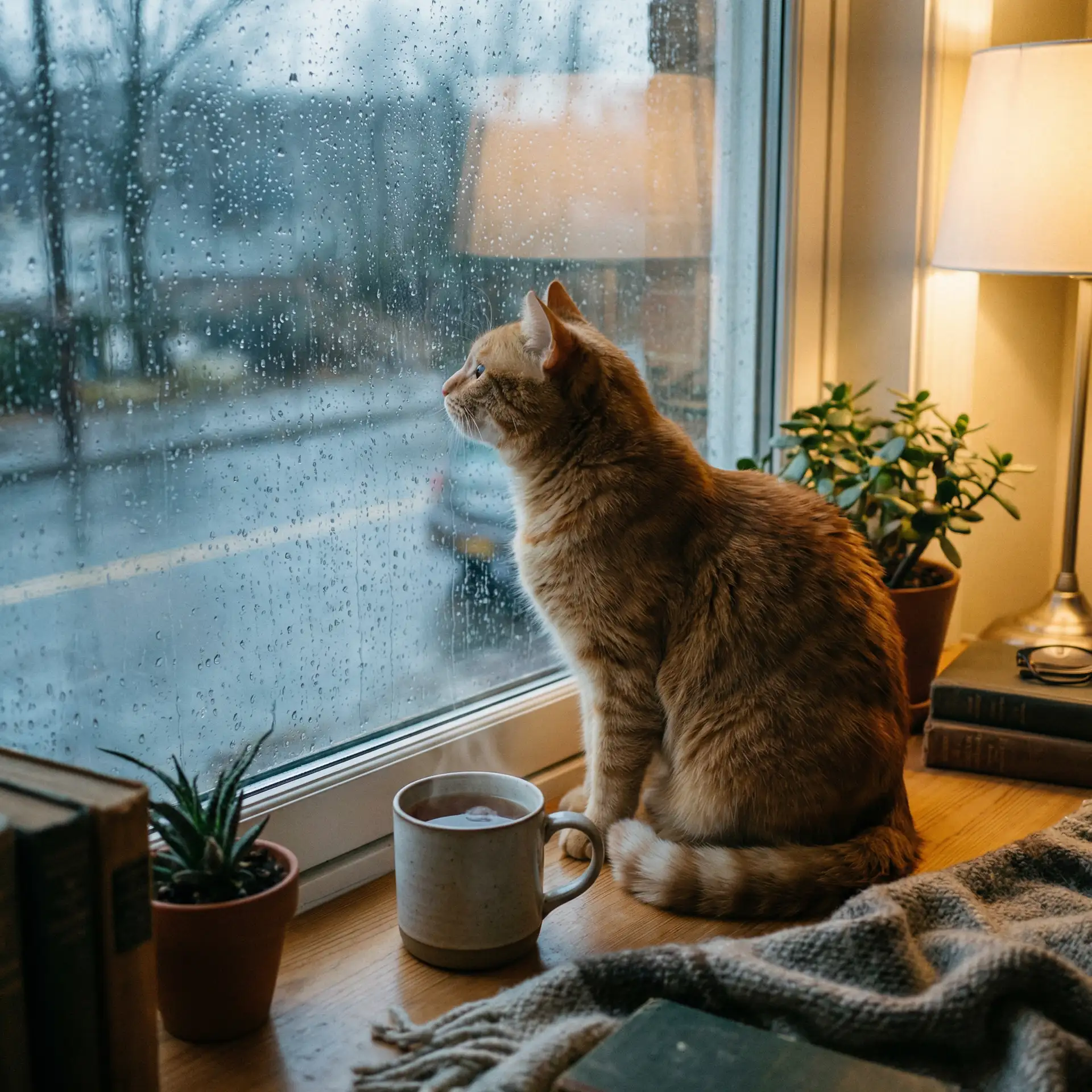 猫咪望着窗外的雨 - 我和黑帮老大的365天第一部无删除完整翻译